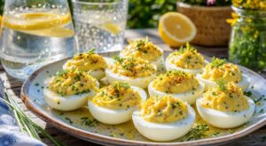 Œufs mimosa : ce twist crémeux qui remplace la mayo et allège l’apéro d’été sans vous plomber