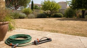 Pelouse jaune en août : ce geste radical avec l’arrosage que les paysagistes adoptent en pleine canicule