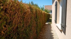 Pompiers à bout : cette haie très courante fait de votre jardin un couloir de flammes jusqu&rsquo;à la maison