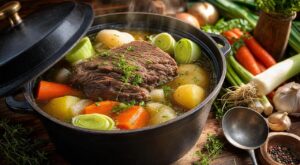 Pot-au-feu à l’ancienne : ce morceau de bœuf et ce geste interdit qui rendent la viande ultra fondante