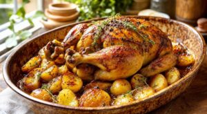 Poulet rôti : si vous ne testez pas cette technique, vos pommes de terre dans le jus n’auront jamais ce goût-là