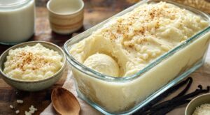 Si vous jetez vos restes de riz au lait, vous passez à côté de cette glace de chef incroyable