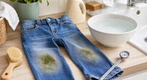 Taches d’herbe à la rentrée : ce réflexe à l’eau chaude que font les parents les condamne dès les premières secondes