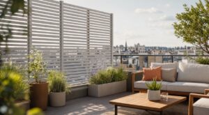 Terrasse : ne faites plus l’erreur du mur plein, ce brise-vent malin, 2 à 4 fois moins cher et plus efficace