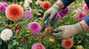 Vos dahlias sont magnifiques ? Cette erreur avec les fleurs fanées les épuise, ce geste méconnu qui change tout