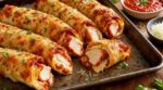 Adieu wraps mous du vendredi : ces roulés poulet-parmesan croustillants à la plaque tiennent grâce à un geste simple
