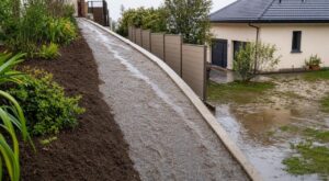 Allée de jardin : ce simple rehaussement lors de vos travaux peut déclencher un conflit de voisinage et un huissier