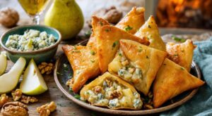 Apéro : ces samoussas poire, bleu et noix font oublier les chips, mais ne ratez pas ce geste au four
