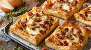 Apéro : ces tartelettes feuilletées mozza-oignons-lardons disparaissent en 5 minutes si vous évitez cette erreur fatale