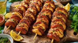 Arrêtez de piquer vos morceaux de poulet un par un : cette astuce au chorizo rend les brochettes irrésistibles