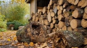Avant l’hiver, ce que fait votre voisin avec son tas de bûches peut stopper une colonie de frelons asiatiques