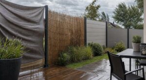 Brise-vue en toile, canisse ou PVC : ce matériau tient vraiment sous la tempête (et celui à éviter d&rsquo;urgence)