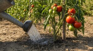 Canicule : cette quantité d&rsquo;eau à respecter par pied de tomate, sinon vos fruits se fendent et perdent tout leur goût
