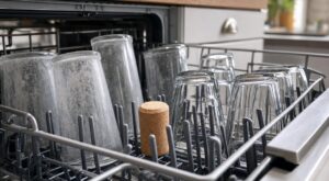 Ce bouchon de liège que tout le monde met au lave-vaisselle : ce qu’il fait à vos verres ternes (et le piège)