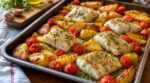 Ce dîner complet pommes de terre et poisson à moins de 3 € : vous remplissez la plaque, le four fait tout