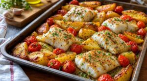 Ce dîner complet pommes de terre et poisson à moins de 3 € : vous remplissez la plaque, le four fait tout