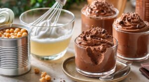 Ce jus de conserve que tout le monde jette remplace les blancs en neige et sublime vos mousses au chocolat