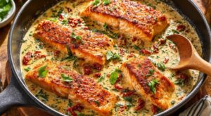Ce saumon crémeux tomates séchées en une seule poêle vous évite cette erreur qui ruine le dîner