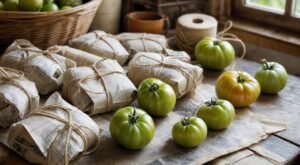 Ce vieux papier journal sur vos tomates vertes du jardin évite le gâchis et provoque un changement inattendu