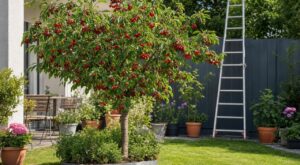 Cerisiers : fini les arbres de 10 m, ce cerisier nain à hauteur d’homme vous évite l’échelle au jardin