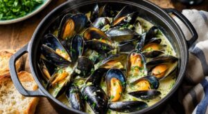 Ces moules à la crème de Stéphanie Le Quellec ont vidé la cocotte en 10 min : le détail à ne surtout pas rater