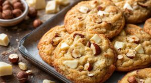 Cette pâte toute simple et ce secret de cuisson pour ne plus jamais rater vos cookies chocolat blanc noisettes