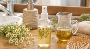 Cheveux blonds : ce spray maison à base de cette fleur du jardin les éclaircit sans chimie, mais gare à cette erreur