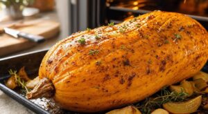 Courge entière au four : ce geste oublié avant cuisson évite l’explosion et la rend ultra fondante