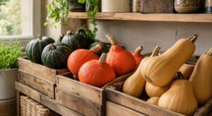 Courges, potimarrons, butternuts : cette minuscule partie en haut du fruit qui décide si elles durent jusqu'au printemps