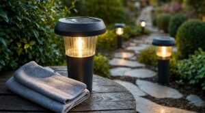 En septembre, ne jetez plus vos lampes solaires : ce geste de pro à faire ce soir leur rend 6 à 8 h d’autonomie