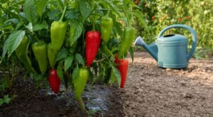 En septembre, si vos piments restent verts, c’est sûrement à cause de cette erreur d’arrosage que tout le monde fait