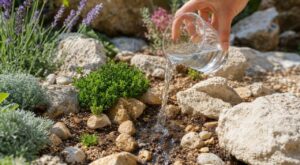 En septembre, versez juste ce verre d’eau sur votre rocaille : les paysagistes préviennent de ne plus planter sans ça