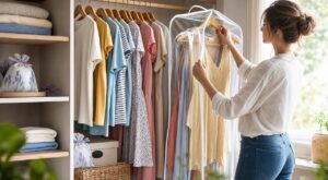 Fini les vêtements d’été jaunis au printemps : ce geste avant de fermer la housse évite la catastrophe