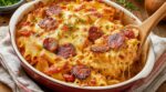 Gratin de pâtes au chorizo : cette sauce fluide qui sauve vos restes et évite à coup sûr le gratin sec