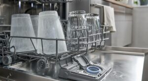 Lave-vaisselle : si vos verres ressortent voilés, arrêtez de changer de liquide et ouvrez enfin ce bac caché