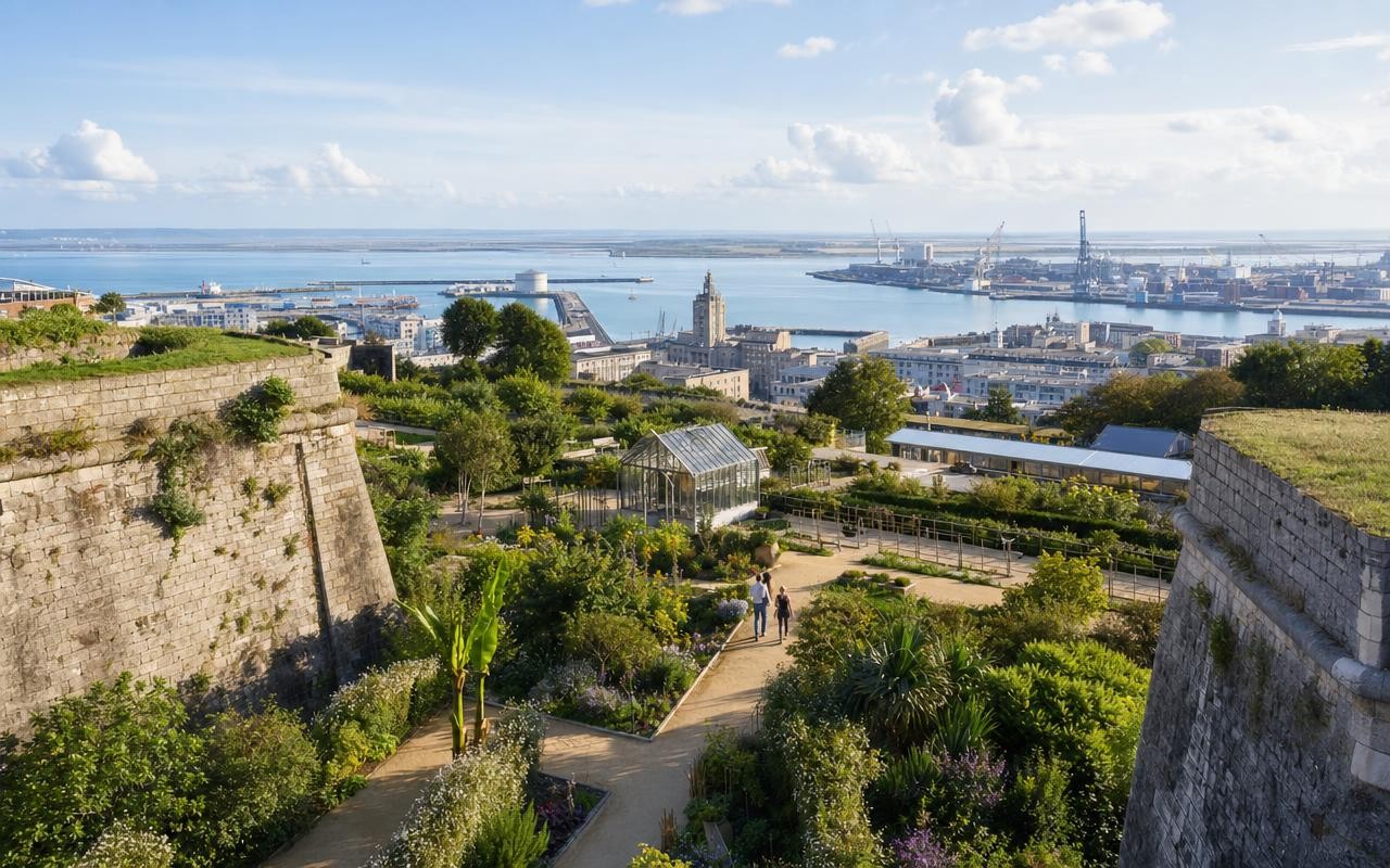 Les Jardins suspendus du Havre : cet ancien fort cache un secret végétal que trop de touristes ignorent encore