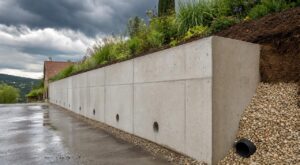 Mur de soutènement au jardin : cette ouverture oubliée peut vous coûter plus de 15 000 € après un orage