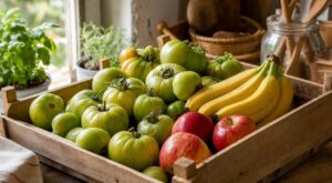 Ne jetez plus vos tomates vertes : ce fruit posé dessous les fait rougir en quelques jours, les pros l&rsquo;utilisent
