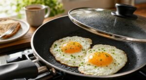 Œufs au plat qui collent : arrêtez de gratter la poêle, changez juste ce geste et ils glisseront enfin