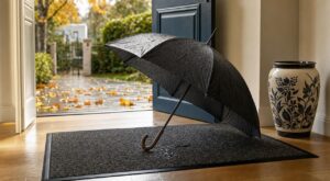 Pluies d'automne : ce geste discret remplace partout le porte-parapluie en céramique et évite les dégâts sur votre sol