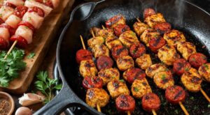 Poulet-chorizo : ces brochettes meilleures qu’au boucher ratent si vous zappez cette astuce au congélateur