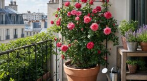 Rosier grimpant en pot : cette erreur sur le balcon ruine la floraison, le geste clé à faire dès la plantation