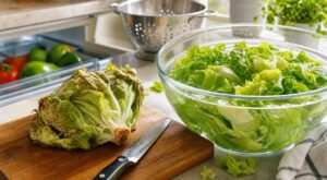 Salade ramollie au fond du frigo : ce geste de 10 minutes à faire avant de la jeter la rend à nouveau croquante