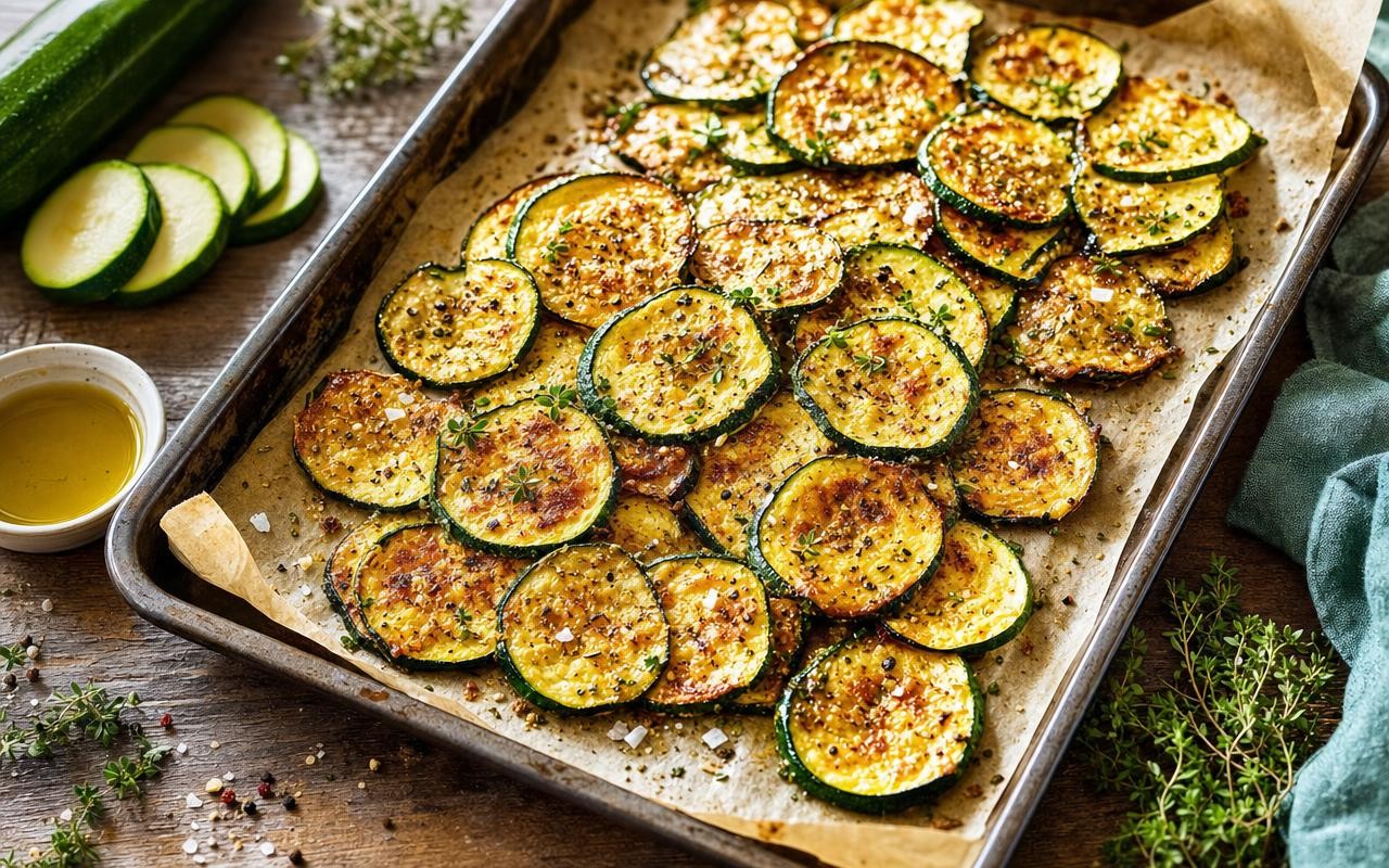 Septembre : vous faites encore revenir ce légume à la poêle, cette astuce au four le change en chips d’apéro croquantes