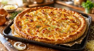 Soirs de flemme : cette tarte salée express 4 ingrédients, prête en 10 min, fait accourir tout le monde à table