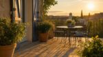 Terrasse brûlante en septembre alors qu’il fait moins chaud : ce piège du soleil couchant que tout le monde ignore
