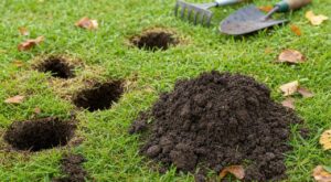 Trou dans la pelouse en septembre : si vous accusez les taupes, vous faites cette erreur qui abîme votre jardin