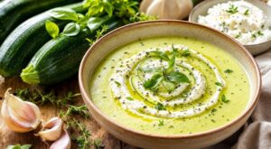 Velouté de courgettes tiède : cette erreur avec le fromage ail et fines herbes que tout le monde fait ruine tout
