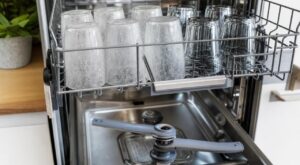 Verres blanchâtres au lave-vaisselle : arrêtez de changer de liquide, c’est cette pièce qui sabote le panier du haut