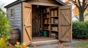 Abri de jardin : cette routine de quelques minutes à l'automne évite à l'humidité de détruire tous vos outils